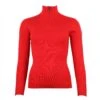 Pull Femme ACHARLY Rouge 2 Pull Femme ACHARLY Rouge -Vêtements De Ski Pull Femme manches longues en laine ACHARLY rouge Peak M