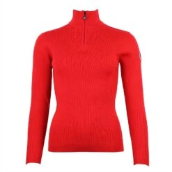 Pull Femme ACHARLY Rouge