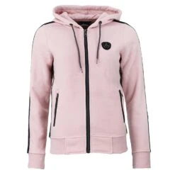 Sweat Zippé à Capuche Femme ALICE Rose