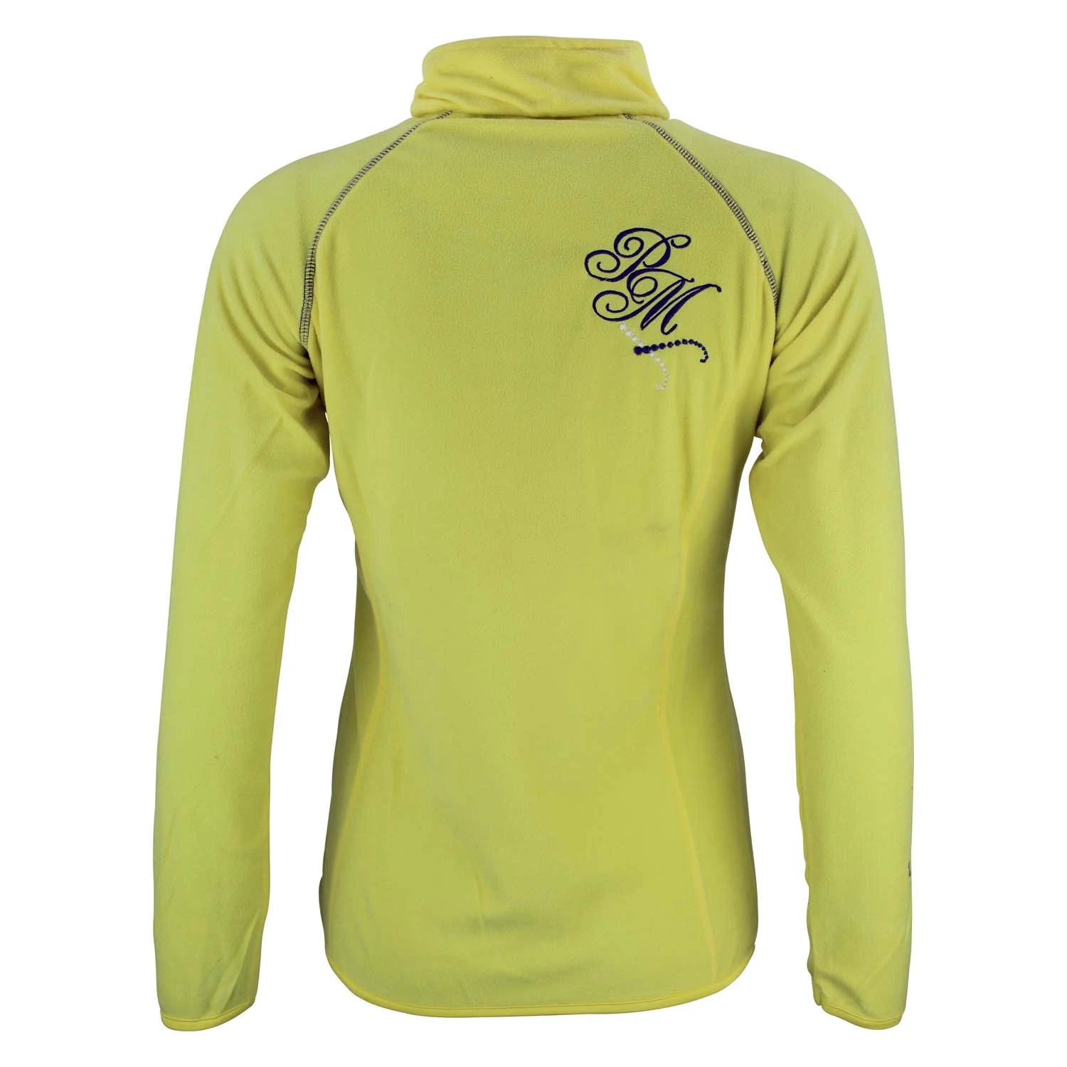 Sweat Polaire Femme AFINE Jaune 4 Sweat Polaire Femme AFINE Jaune – Image 2