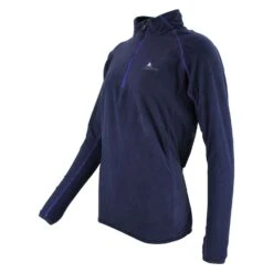 Sweat Polaire Femme AFINE Marine -Vêtements De Ski Sweat polaire Femme AFINE marine Peak Mountain 2