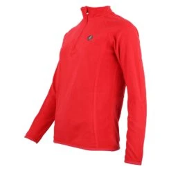 Sweat Polaire Femme AFINOR Rouge 7 Sweat Polaire Femme AFINOR Rouge -Vêtements De Ski Sweat polaire Femme AFINOR rouge BLO AFINOR 2