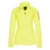 Sweat Polarshell Femme ACERUN Jaune 2 Sweat Polarshell Femme ACERUN Jaune -Vêtements De Ski Sweat polarshell Femme ACERUN jaune Peak Mountain