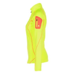 Sweat Polarshell Femme ACERUN Jaune -Vêtements De Ski Sweat polarshell Femme ACERUN jaune Peak Mountain 2