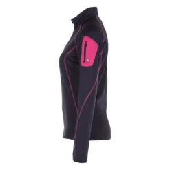 Sweat Polarshell Femme ACERUN Marine 8 Sweat Polarshell Femme ACERUN Marine -Vêtements De Ski Sweat polarshell Femme ACERUN marine Peak Mountain 2
