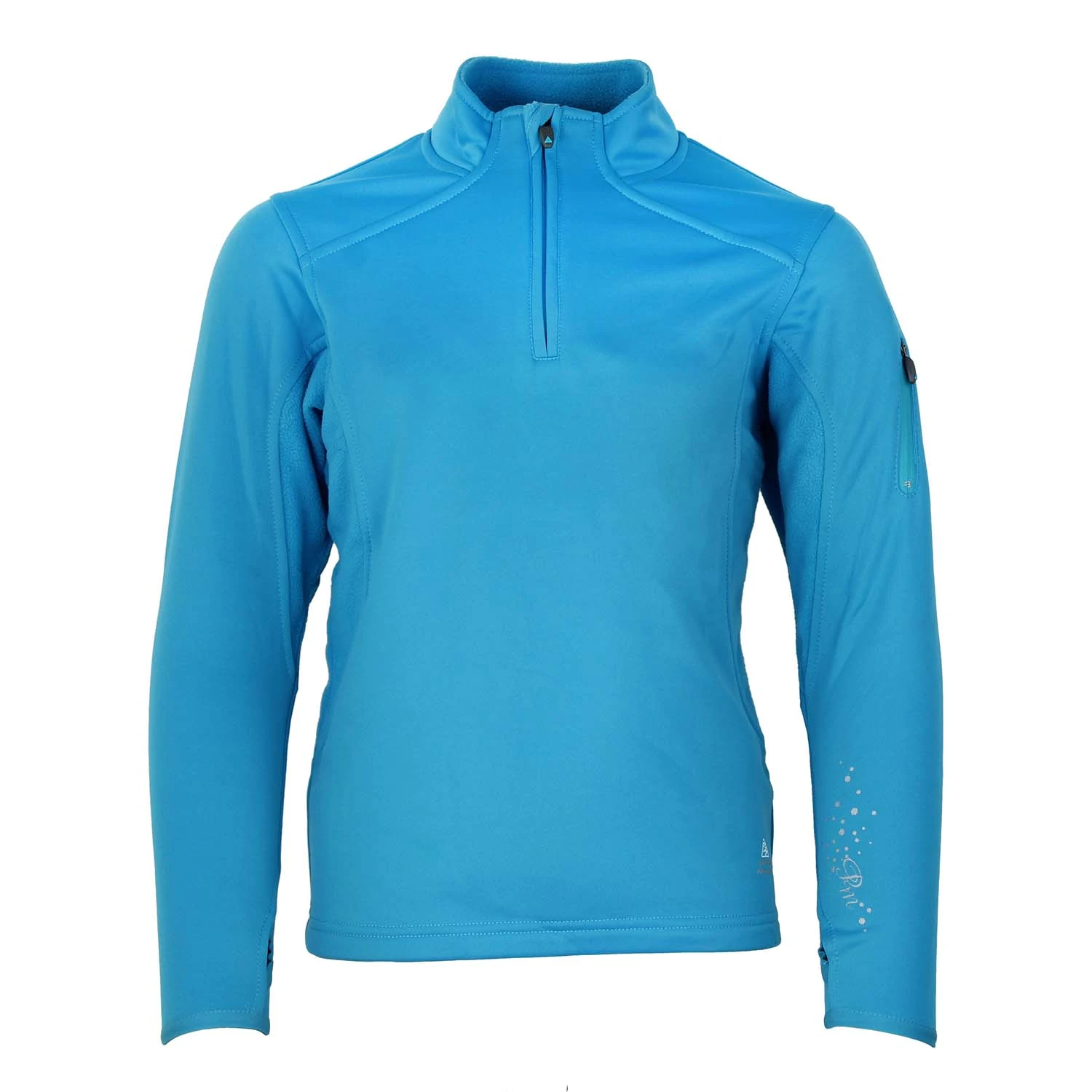 Sweat Polarshell Fille GANY Bleu 3 Sweat Polarshell Fille GANY Bleu