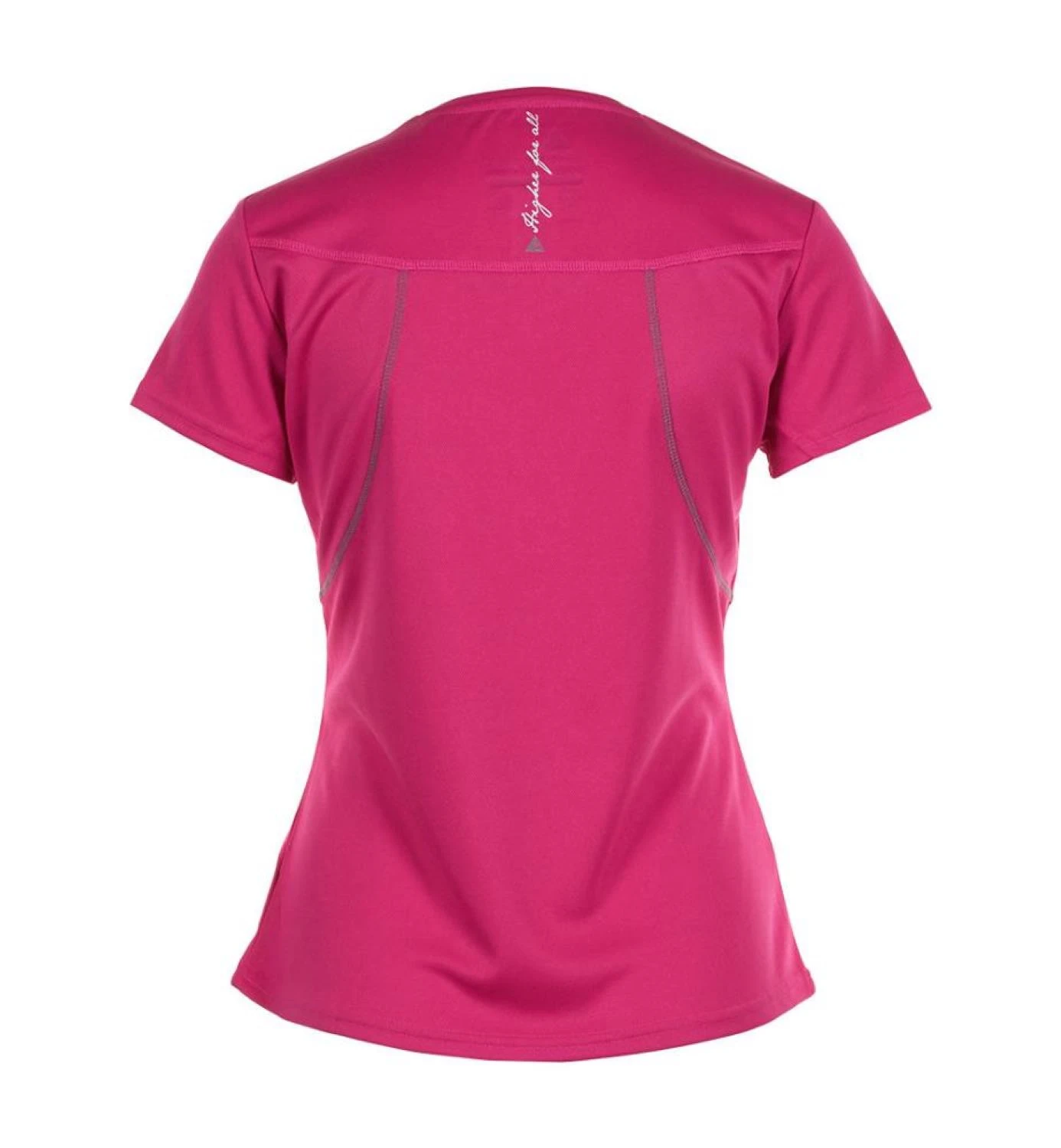T-shirt Technique Femme ACRIM Fuchsia 4 T-shirt Technique Femme ACRIM Fuchsia – Image 2