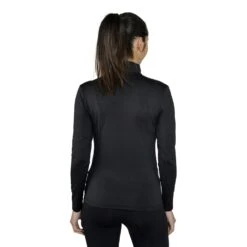 Top Technique Femme ANELI Noir/bleu 11 Top Technique Femme ANELI Noir/bleu -Vêtements De Ski TSL ANELI CX NOIR BLEU DOS MANNEQUIN