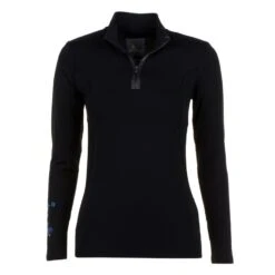 Top Technique Femme ANELI Noir/bleu