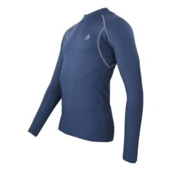 Top Technique 1ère Peau Homme CANJOY Marine 7 Top Technique 1ère Peau Homme CANJOY Marine -Vêtements De Ski Top technique 1ere peau manches longues Homme CANJOY mar 1