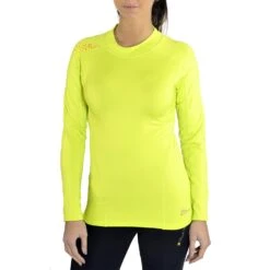 Top Technique Femme ANA Jaune
