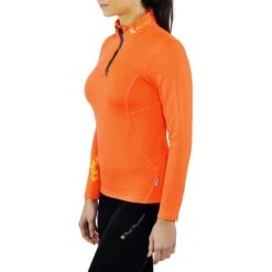 Top Technique Femme ANELI Corail 16 Top Technique Femme ANELI Corail -Vêtements De Ski Top technique Femme ANELI corail Peak Mountain 6