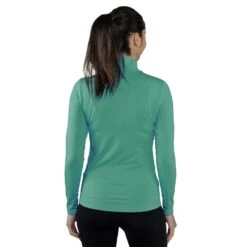 Top Technique Femme ANELI Vert -Vêtements De Ski Top technique Femme ANELI vert Peak Mountain 2