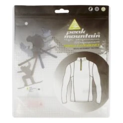 Top Technique Garçon ECANJE38 Gris 7 Top Technique Garçon ECANJE38 Gris -Vêtements De Ski Top technique enfant Peak Mountain gris 2