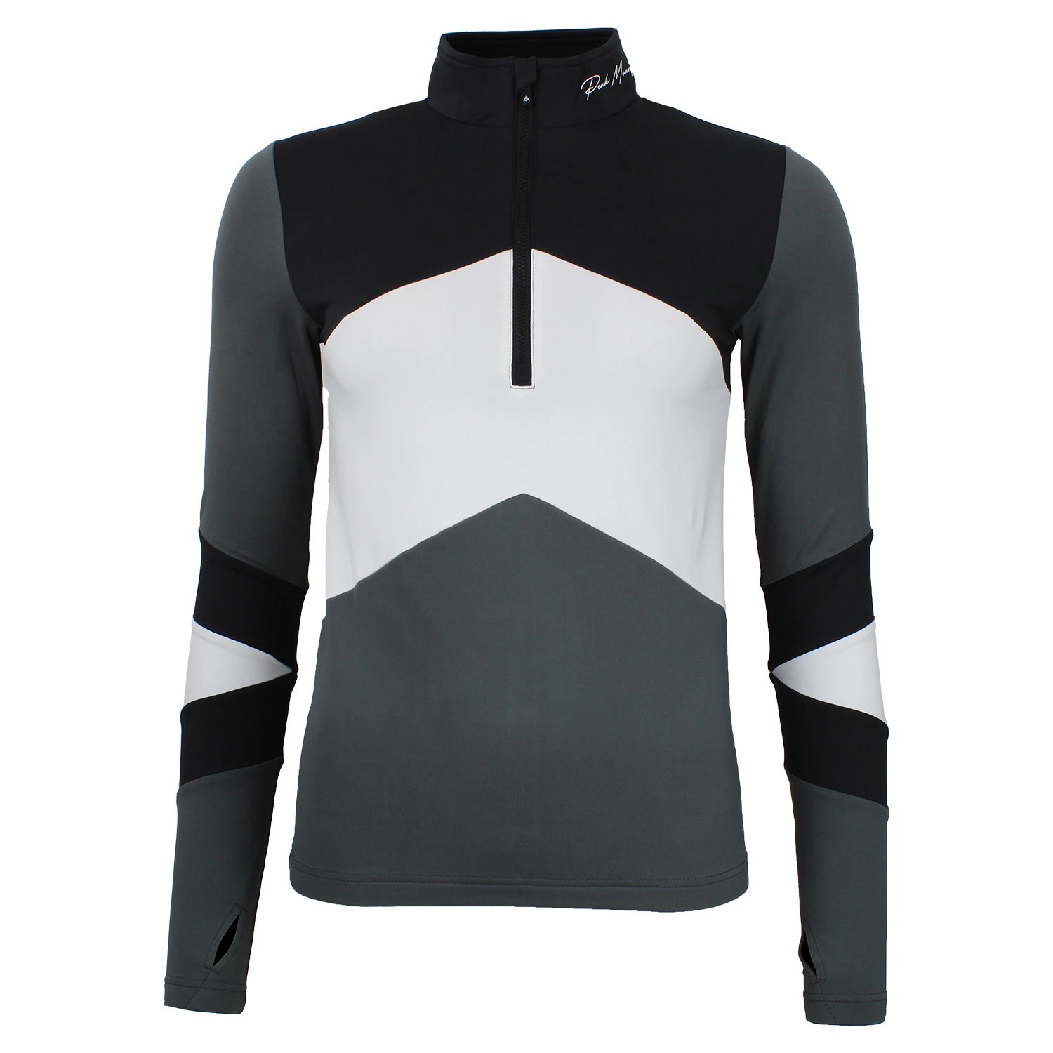 Top Technique Femme ATHOS Gris/noir 3 Top Technique Femme ATHOS Gris/noir