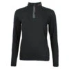 Top Technique Femme ANEVI Noir 1 Top Technique Femme ANEVI Noir -Vêtements De Ski Top technique et thermique 1ere peau manches longues Fem 1