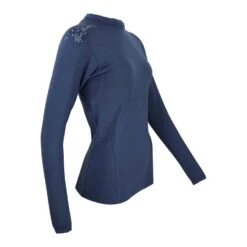 Top Technique Femme ANOY Marine 7 Top Technique Femme ANOY Marine -Vêtements De Ski Top technique et thermique 1ere peau manches longues Fem 4