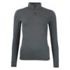 Top Technique Femme ANEVI Gris 1 Top Technique Femme ANEVI Gris -Vêtements De Ski Top technique et thermique 1ere peau manches longues Fem 40