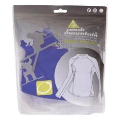 Top Technique Fille FANA Bleu -Vêtements De Ski Top technique thermique Fille de 3 ans a 8 ans FANA bleu 2