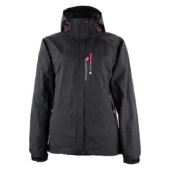 Blouson De Ski 3 En 1 Femme ACIONO Noir
