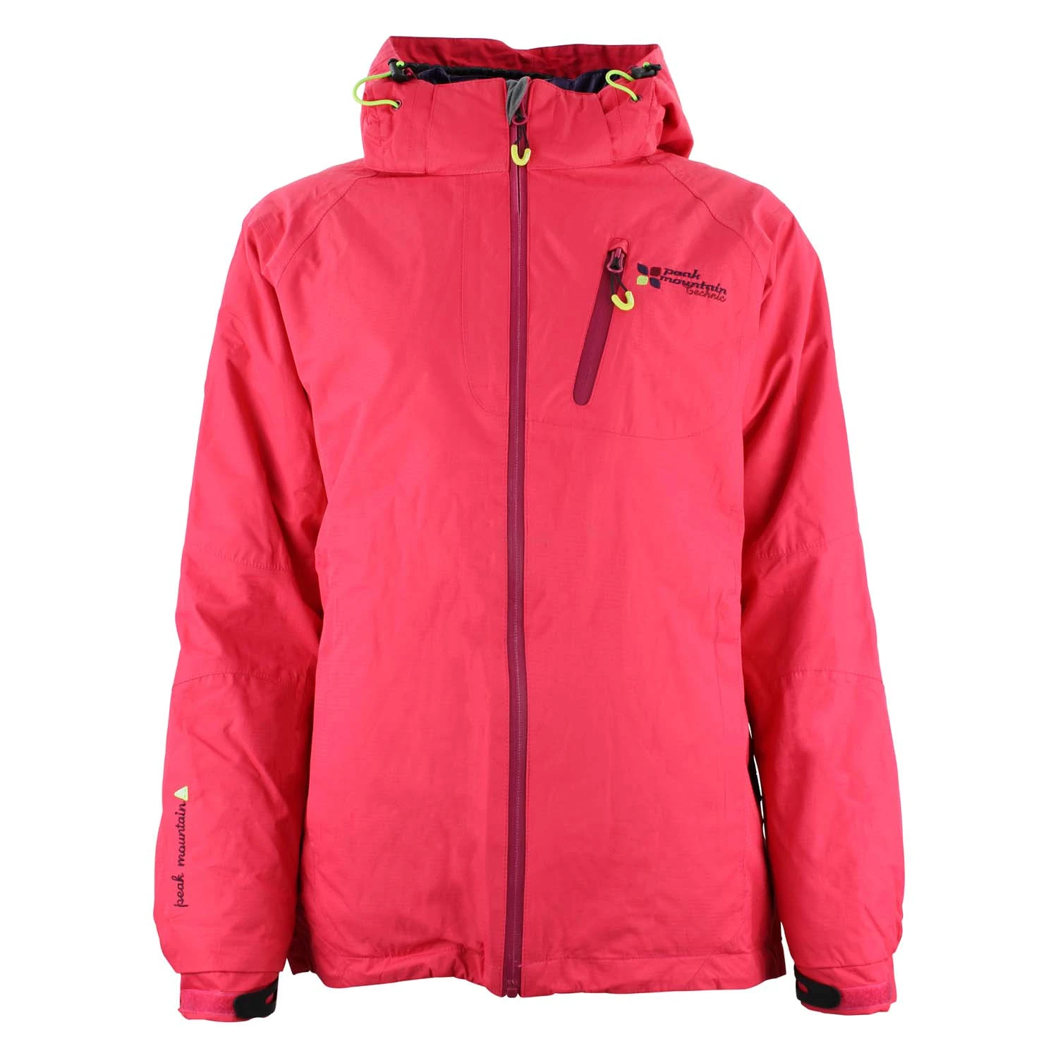 Blouson De Ski 3 En 1 Femme ACIXI Fushia 3 Blouson De Ski 3 En 1 Femme ACIXI Fushia