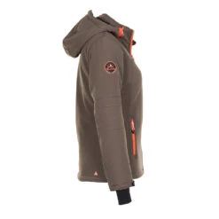 Blouson De Ski Femme AMALI Taupe -Vêtements De Ski blouson de ski femme amali taupe2 1