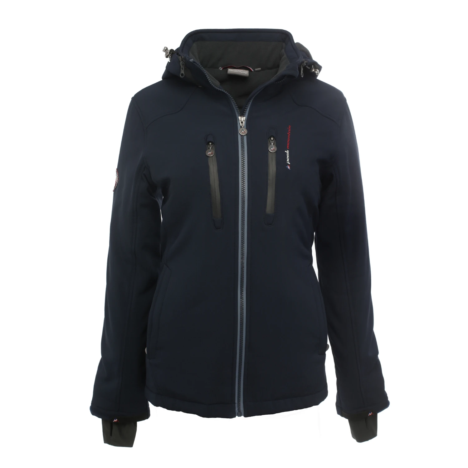 Blouson De Ski Femme ANADOLI Marine 3 Blouson De Ski Femme ANADOLI Marine
