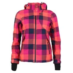 Blouson Softshell Femme AVENY Corail/fuchsia