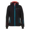 Blouson Softshell Femme AMALA Noir/bleu 2 Blouson Softshell Femme AMALA Noir/bleu -Vêtements De Ski blouson de ski femme softshell amala noirbleu