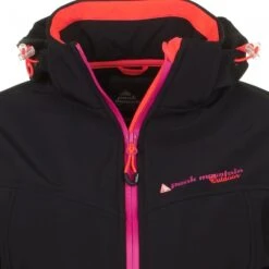 Blouson Softshell Femme AMALA Noir/fuchsia 8 Blouson Softshell Femme AMALA Noir/fuchsia -Vêtements De Ski blouson de ski femme softshell amala noirrose2