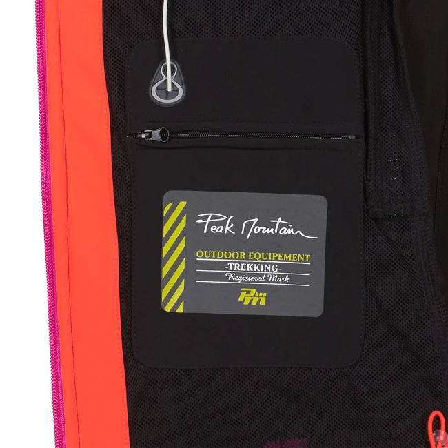 Blouson Softshell Femme AMALA Noir/fuchsia 6 Blouson Softshell Femme AMALA Noir/fuchsia – Image 4