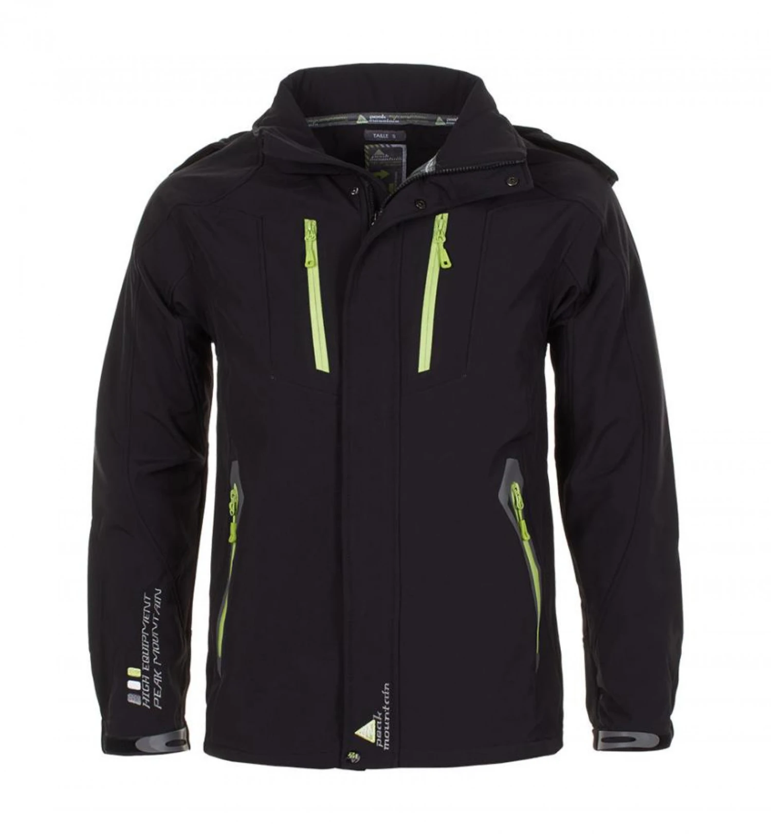 Blouson Soft Shell Garçon ECILO1016 Noir 3 Blouson Soft Shell Garçon ECILO1016 Noir