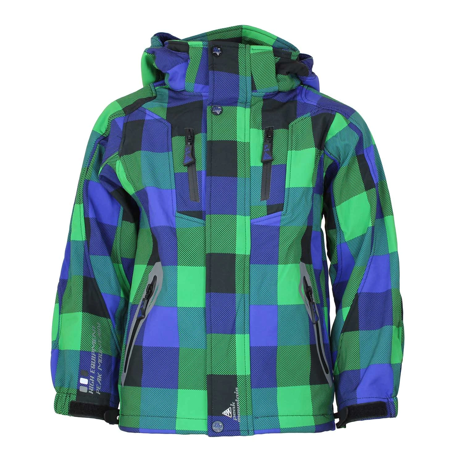 Blouson Soft Shell Garçon ECINA38 Vert 3 Blouson Soft Shell Garçon ECINA38 Vert