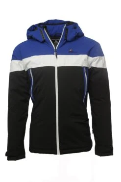 Blouson De Ski Homme CANZA Noir/Bleu