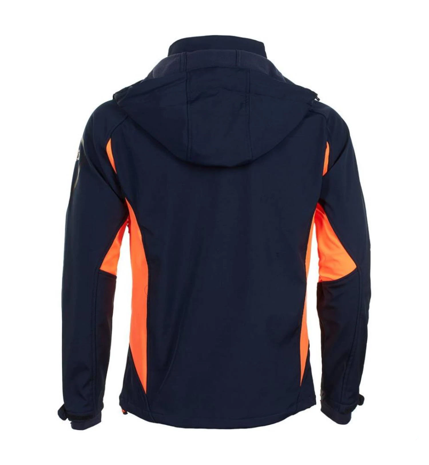 Blouson Softshell Homme CAVYBA Marine/orange 4 Blouson Softshell Homme CAVYBA Marine/orange – Image 2