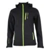 Blouson De Ski Softshell GANNE Noir/jaune -Vêtements De Ski blouson de ski softshell fille ganne noirjaune 1 1 1