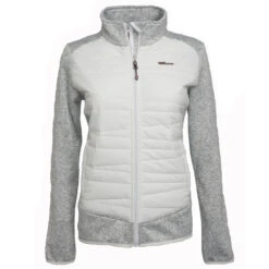 Blouson Polaire Femme ADVANTIME Blanc