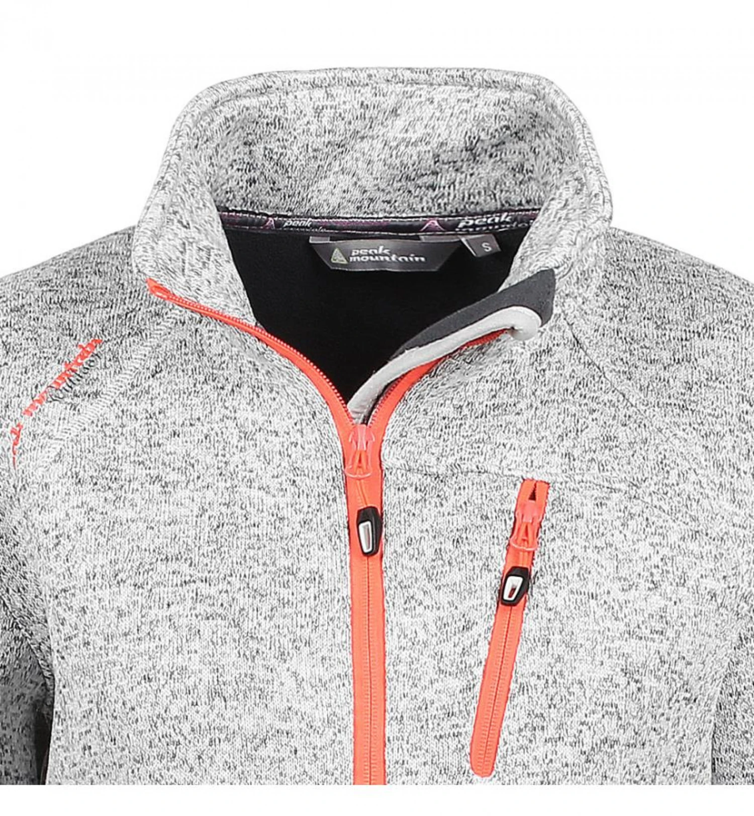 Blouson Polaire Femme ALAIKA Gris 5 Blouson Polaire Femme ALAIKA Gris – Image 3