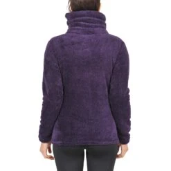 Blouson Polaire Femme ASANA Violet 8 Blouson Polaire Femme ASANA Violet -Vêtements De Ski blouson polaire femme asana violet 1