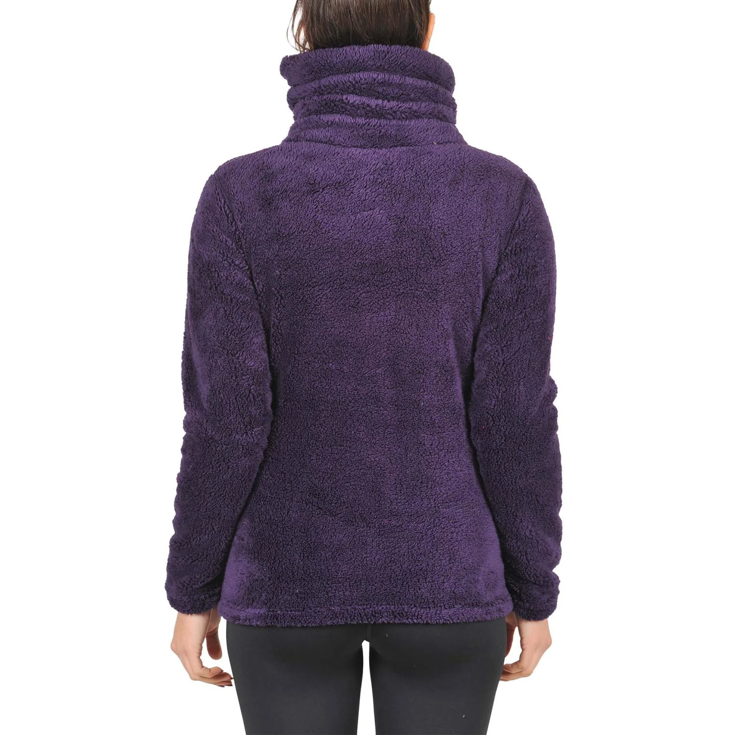 Blouson Polaire Femme ASANA Violet 4 Blouson Polaire Femme ASANA Violet – Image 2