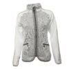 Blouson Polaire Femme ASPHERE Gris/blanc 1 Blouson Polaire Femme ASPHERE Gris/blanc -Vêtements De Ski blouson polaire femme asphere blanc 1 1