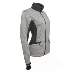 Blouson Polaire Femme ATMOS Gris -Vêtements De Ski blouson polaire femme atmos gris2 1 1 1
