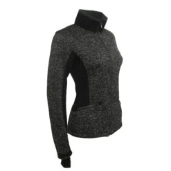 Blouson Polaire Femme ATMOS Noir 7 Blouson Polaire Femme ATMOS Noir -Vêtements De Ski blouson polaire femme atmos noir2 1 1 1