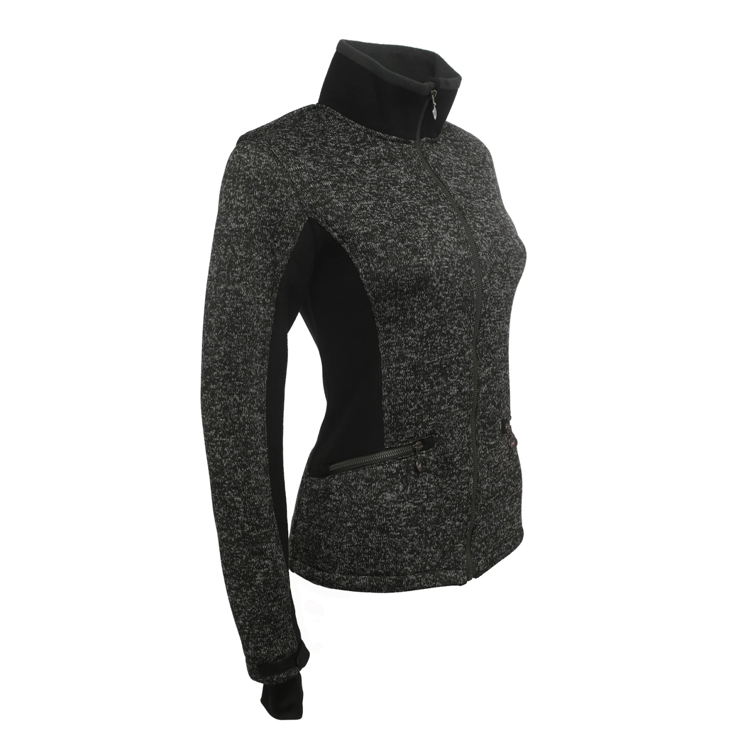 Blouson Polaire Femme ATMOS Noir 5 Blouson Polaire Femme ATMOS Noir – Image 3