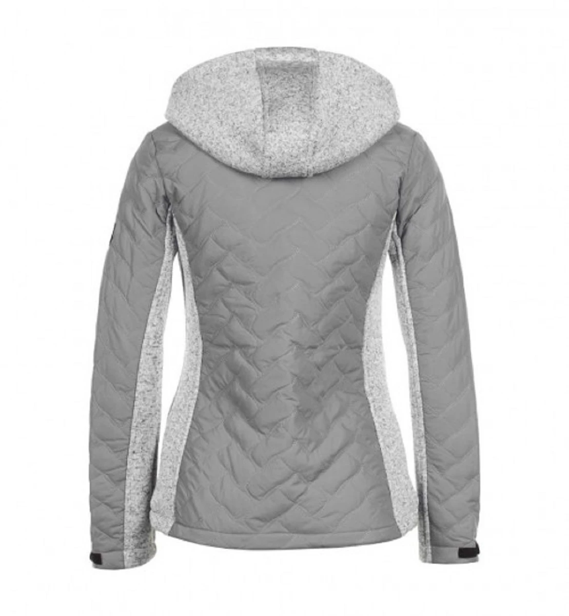 Blouson Polaire Femme AVA Gris 4 Blouson Polaire Femme AVA Gris – Image 2
