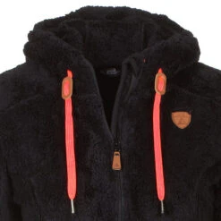 Blouson Polaire FALANE Noir 7 Blouson Polaire FALANE Noir -Vêtements De Ski blouson polaire fille falane noir2 1