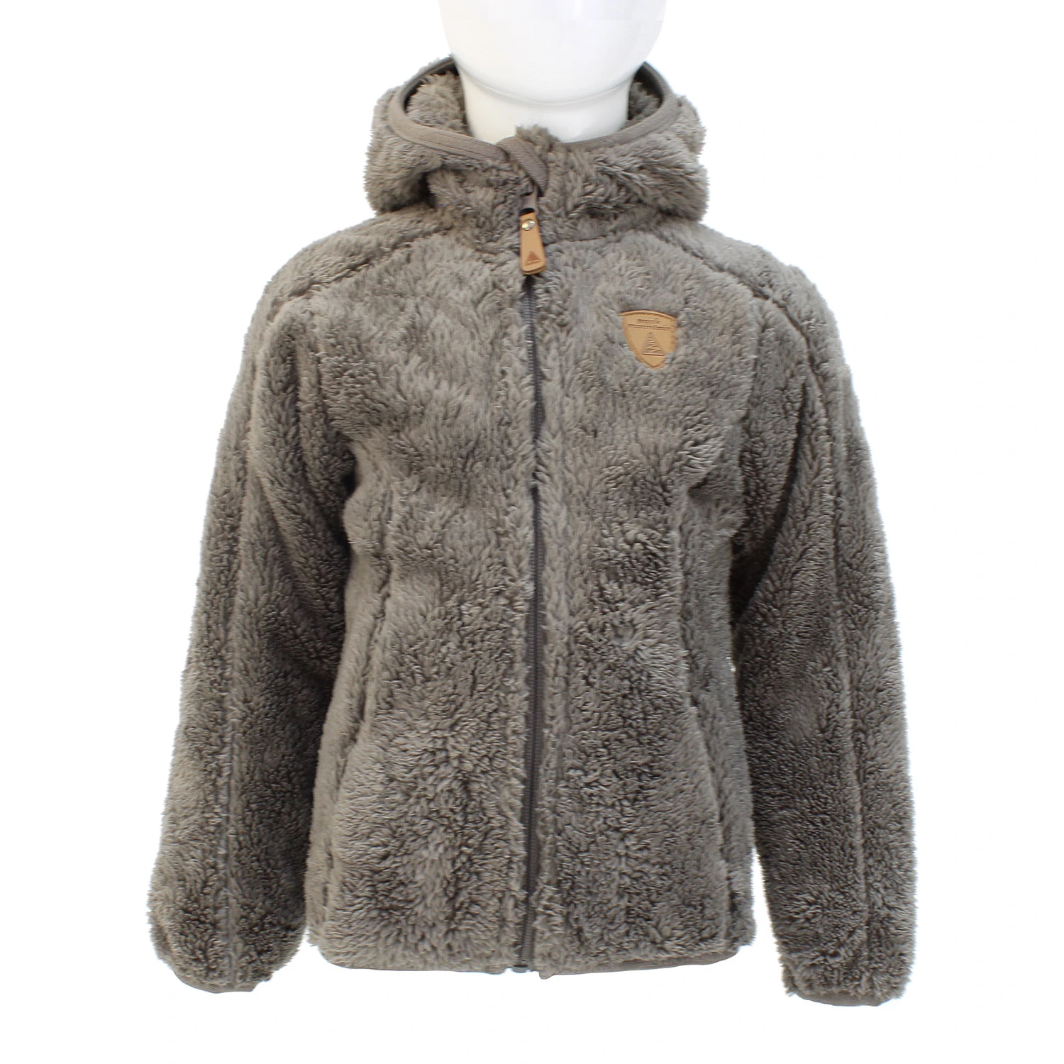 Blouson Polaire FALANE Taupe 3 Blouson Polaire FALANE Taupe
