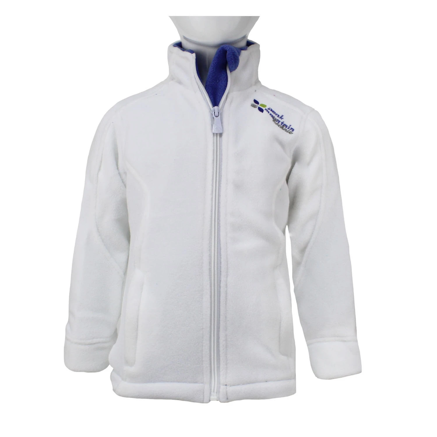 Blouson Polaire FASPA Blanc 3 Blouson Polaire FASPA Blanc
