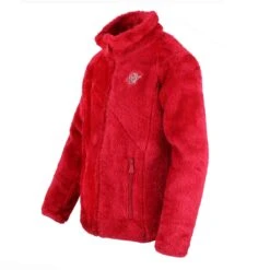 Blouson Polaire GARIANE Rouge -Vêtements De Ski blouson polaire fille gariane rouge2 2 1