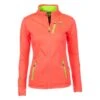 Blouson Polarshell Femme AYNUR Corail 2 Blouson Polarshell Femme AYNUR Corail -Vêtements De Ski blouson polar shell aynur corail 1 1